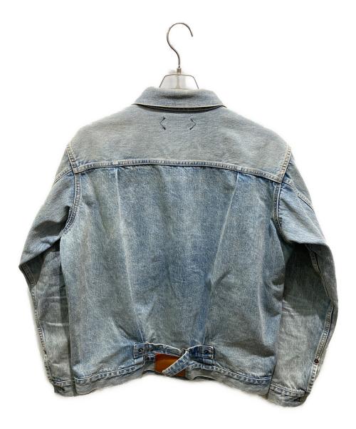 AUBERGE（オーベルジュ）AUBERGE (オーベルジュ) BIO BLEACH デニムジャケット ブルー サイズ:42の古着・服飾アイテム