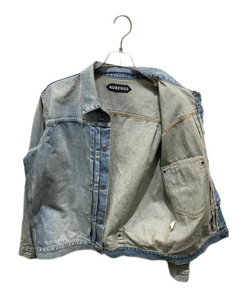 AUBERGE（オーベルジュ）AUBERGE (オーベルジュ) BIO BLEACH デニムジャケット ブルー サイズ:42の古着・服飾アイテム