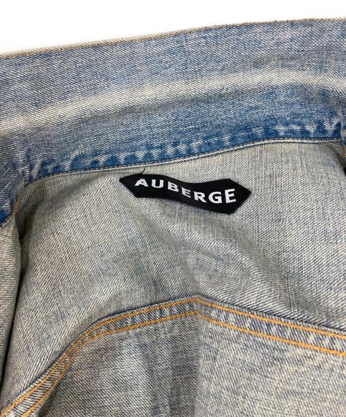 AUBERGE（オーベルジュ）AUBERGE (オーベルジュ) BIO BLEACH デニムジャケット ブルー サイズ:42の古着・服飾アイテム