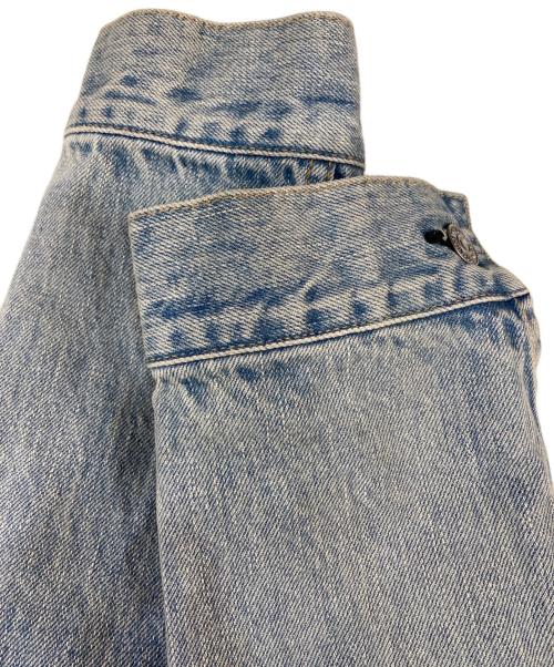 AUBERGE（オーベルジュ）AUBERGE (オーベルジュ) BIO BLEACH デニムジャケット ブルー サイズ:42の古着・服飾アイテム