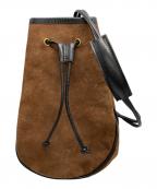 Inceptionインセプション）の古着「ホースハイドレザー ポーチ」｜ブラウン