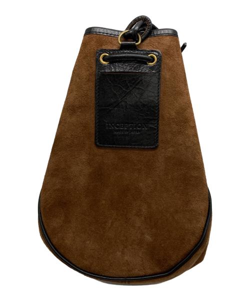 Inception（インセプション）Inception (インセプション) ホースハイドレザー ポーチ ブラウンの古着・服飾アイテム