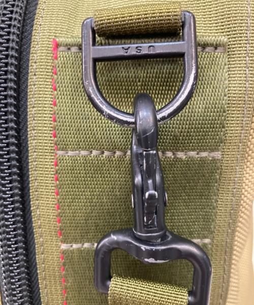 BREITLING（ブライトリング）BREITLING (ブライトリング) BEAMS PLUS (ビームスプラス) 別注 3WAY BAG KHAKI カーキの古着・服飾アイテム