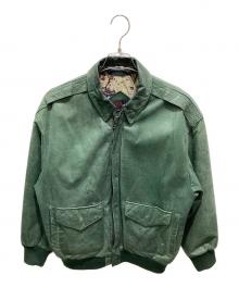 GENERAL CLOTHING COMPANY（ジェネラル クロージング カンパニー）の古着「A-2タイプフライトジャケット」｜グリーン