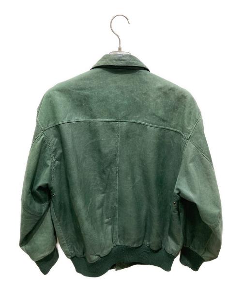 GENERAL CLOTHING COMPANY（ジェネラル クロージング カンパニー）GENERAL CLOTHING COMPANY (ジェネラル クロージング カンパニー) A-2タイプフライトジャケット グリーン サイズ:Mの古着・服飾アイテム