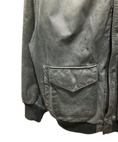 GENERAL CLOTHING COMPANY（ジェネラル クロージング カンパニー）GENERAL CLOTHING COMPANY (ジェネラル クロージング カンパニー) A-2タイプフライトジャケット グリーン サイズ:Mの古着・服飾アイテム