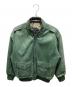 GENERAL CLOTHING COMPANY（ジェネラル クロージング カンパニー）の古着「A-2タイプフライトジャケット」｜グリーン