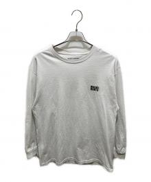 WACKO MARIA（ワコマリア）の古着「ロゴ刺繍ロングスリーブカットソー」｜ホワイト