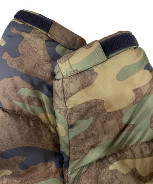 THE NORTH FACE（ザ ノース フェイス）THE NORTH FACE (ザ ノース フェイス) Novelty Nuptse Jacket　ノベルティヌプシダウンジャケット カーキ サイズ:Lの古着・服飾アイテム
