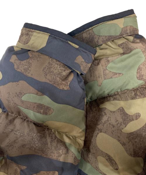 THE NORTH FACE（ザ ノース フェイス）THE NORTH FACE (ザ ノース フェイス) Novelty Nuptse Jacket　ノベルティヌプシダウンジャケット カーキ サイズ:Lの古着・服飾アイテム