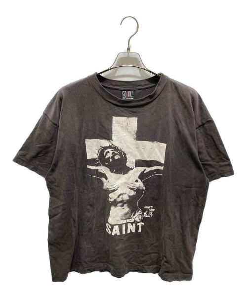 SAINT MICHAEL（セントマイケル）SAINT MICHAEL (セントマイケル) DMJ SS TEE グレー サイズ:XLの古着・服飾アイテム