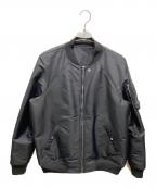 RICK OWENSリックオウエンス）の古着「RAGLANBOMBER JACKET」｜ブラック