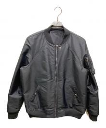 RICK OWENS（リックオウエンス）の古着「RAGLANBOMBER JACKET」｜ブラック