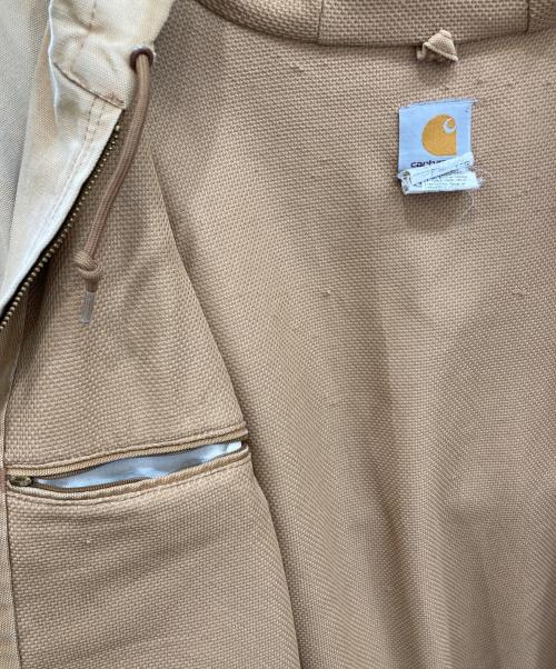 CarHartt（カーハート）CarHartt (カーハート) フーデッドアクティブジャケット ベージュ サイズ:2XLの古着・服飾アイテム