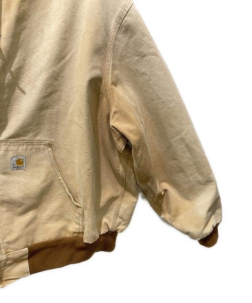 CarHartt（カーハート）CarHartt (カーハート) フーデッドアクティブジャケット ベージュ サイズ:2XLの古着・服飾アイテム