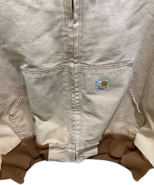 CarHartt（カーハート）CarHartt (カーハート) フーデッドアクティブジャケット ベージュ サイズ:2XLの古着・服飾アイテム