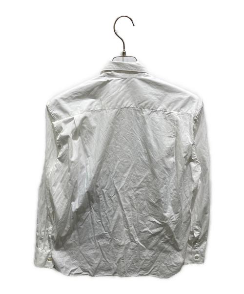 COMME des GARCONS SHIRT（コムデギャルソンシャツ）COMME des GARCONS SHIRT (コムデギャルソンシャツ) パッチワークロングスリーブシャツ ホワイト サイズ:XSの古着・服飾アイテム