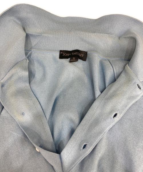 JOHN SMEDLEY（ジョンスメドレー）JOHN SMEDLEY (ジョンスメドレー) シーアイランドコットンポロシャツ ブルー サイズ:Sの古着・服飾アイテム