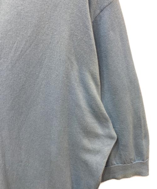 JOHN SMEDLEY（ジョンスメドレー）JOHN SMEDLEY (ジョンスメドレー) シーアイランドコットンポロシャツ ブルー サイズ:Sの古着・服飾アイテム