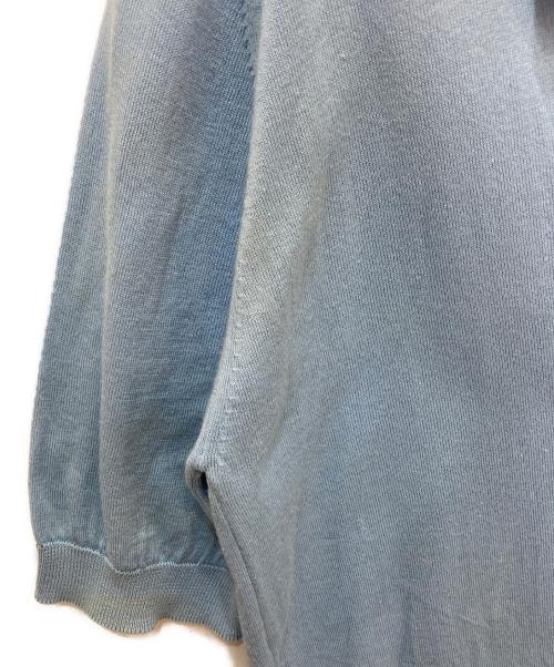 JOHN SMEDLEY（ジョンスメドレー）JOHN SMEDLEY (ジョンスメドレー) シーアイランドコットンポロシャツ ブルー サイズ:Sの古着・服飾アイテム