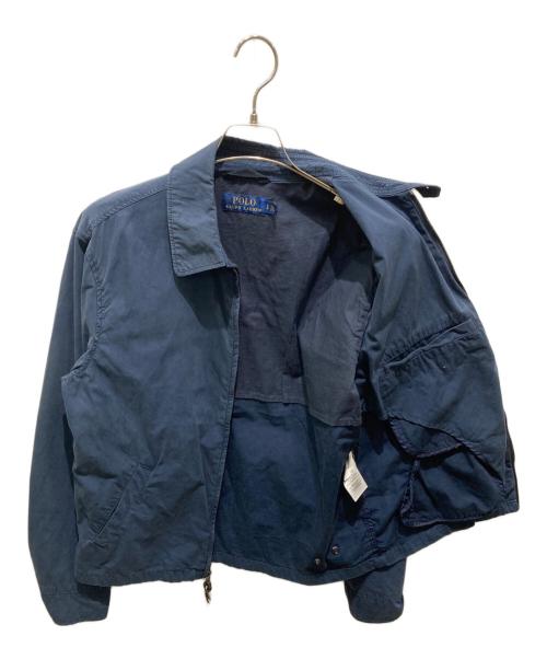 POLO RALPH LAUREN（ポロ・ラルフローレン）POLO RALPH LAUREN (ポロ・ラルフローレン) ポニー刺繍ハリントンジャケット ネイビー サイズ:Sの古着・服飾アイテム