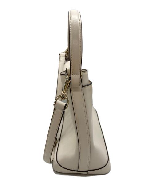 Kate Spade（ケイトスペード）Kate Spade (ケイトスペード) リーガン バケット バッグ ベージュの古着・服飾アイテム