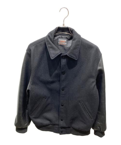 skookum（スクーカム）skookum (スクーカム) 417 by EDIFICE (417 バイ エディフィス) 別注 STADIUM JACKET ブラック サイズ:Ｌの古着・服飾アイテム