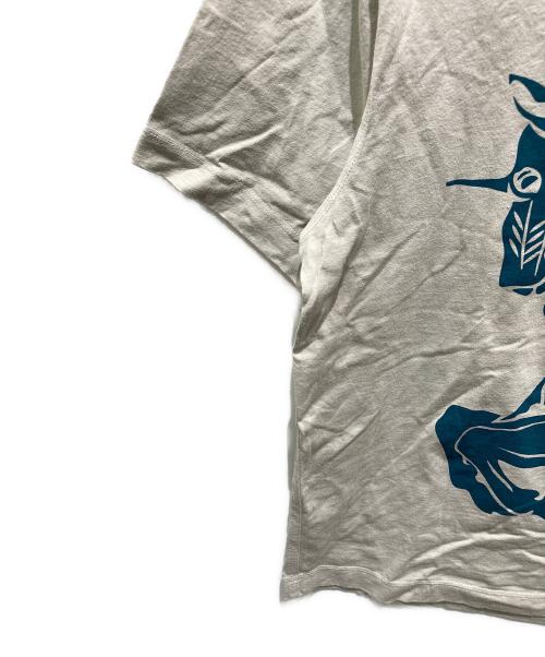 BURBERRY（バーバリー）BURBERRY (バーバリー) EKD コットンTシャツ ライトグレー サイズ:Ｌの古着・服飾アイテム