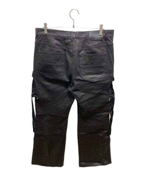 BREATH（ブレス）BREATH (ブレス) COATING BOOTCUT CARGO PANTS ブラック サイズ:2XLの古着・服飾アイテム