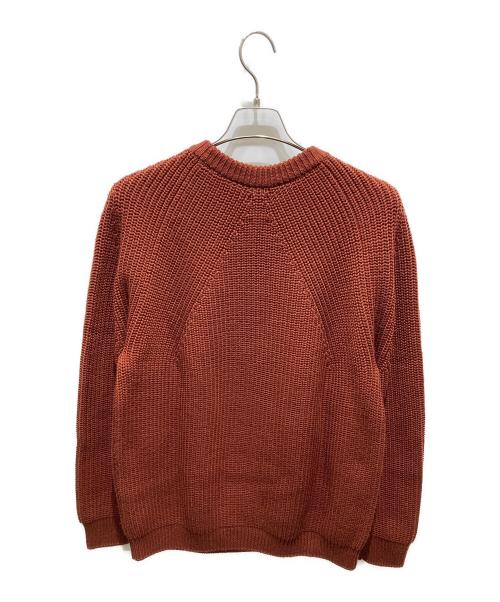 BATONER（バトナ―）BATONER (バトナ―) SIGNATURE CREW NECK　シグネチャークルーネック ブラウン サイズ:4の古着・服飾アイテム