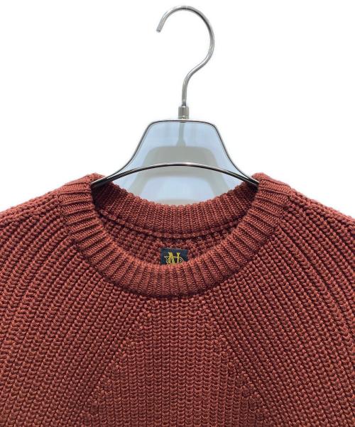 BATONER（バトナ―）BATONER (バトナ―) SIGNATURE CREW NECK　シグネチャークルーネック ブラウン サイズ:4の古着・服飾アイテム