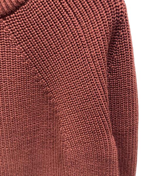 BATONER（バトナ―）BATONER (バトナ―) SIGNATURE CREW NECK　シグネチャークルーネック ブラウン サイズ:4の古着・服飾アイテム