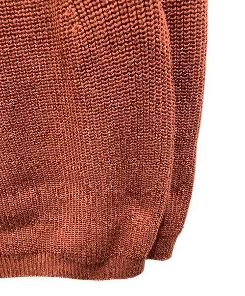 BATONER（バトナ―）BATONER (バトナ―) SIGNATURE CREW NECK　シグネチャークルーネック ブラウン サイズ:4の古着・服飾アイテム