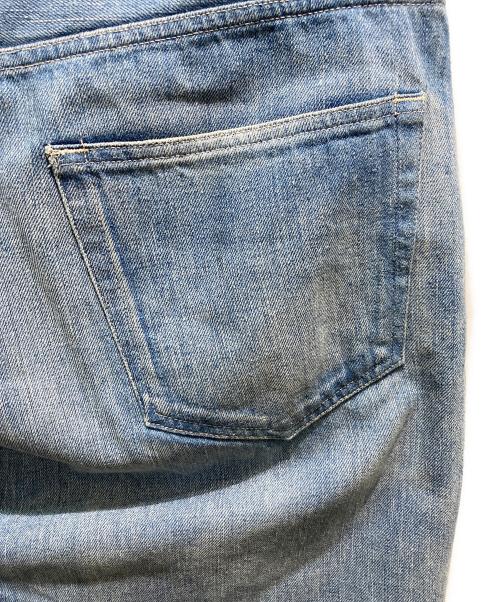 AURALEE（オーラリー）AURALEE (オーラリー) SELVEDGE FADED LIGHT DENIM WIDE PANTS インディゴ サイズ:5の古着・服飾アイテム