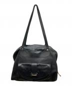 MARNIマルニ）の古着「レザーバッグ」｜ブラック