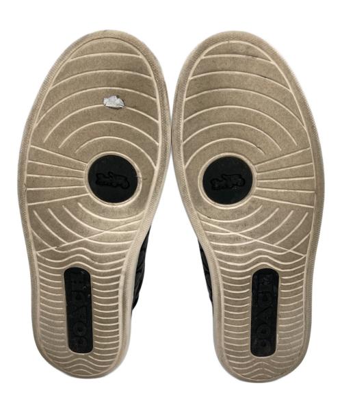 COACH（コーチ）COACH (コーチ) クリップ ロー トップ スニーカー ブラック サイズ:US9Dの古着・服飾アイテム