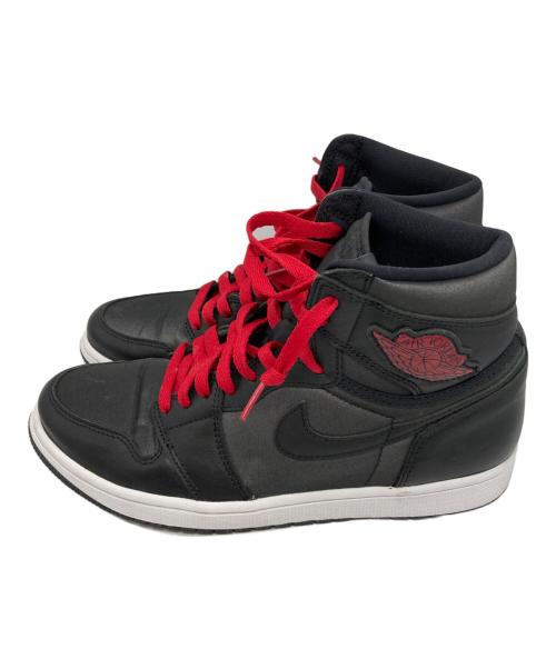 NIKE（ナイキ）NIKE (ナイキ) AIR JORDAN 1 RETRO HIGH OG ブラック サイズ:27の古着・服飾アイテム