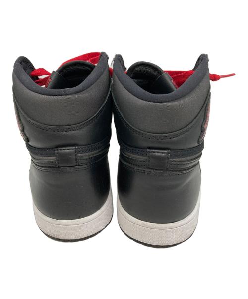NIKE（ナイキ）NIKE (ナイキ) AIR JORDAN 1 RETRO HIGH OG ブラック サイズ:27の古着・服飾アイテム