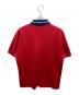 GUCCI (グッチ) ロープ 刺繍 エンブロイダリー 半袖ポロシャツ レッド サイズ:XXL：22000円