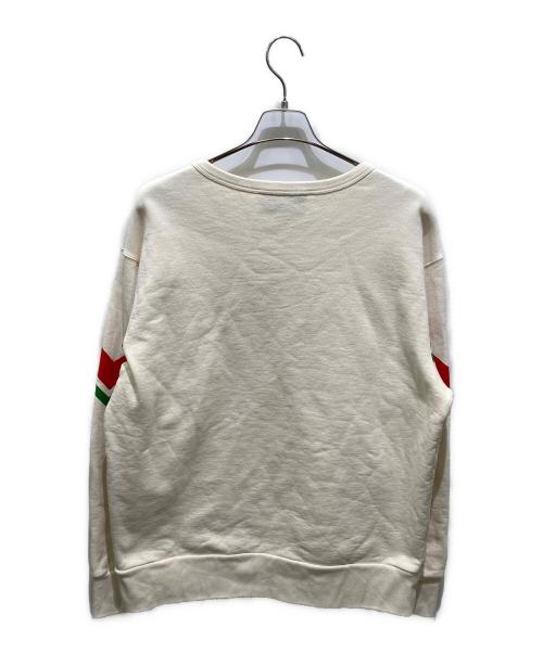 GUCCI（グッチ）GUCCI (グッチ) インターロッキンGクルーネックスウェット ベージュ サイズ:Ｌの古着・服飾アイテム