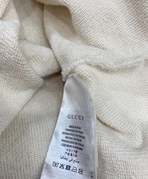 GUCCI（グッチ）GUCCI (グッチ) インターロッキンGクルーネックスウェット ベージュ サイズ:Ｌの古着・服飾アイテム