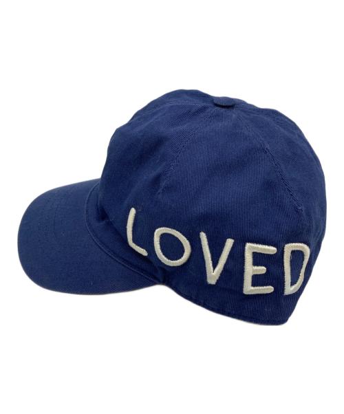 GUCCI（グッチ）GUCCI (グッチ) LOVEDベースボールキャップ ネイビーの古着・服飾アイテム