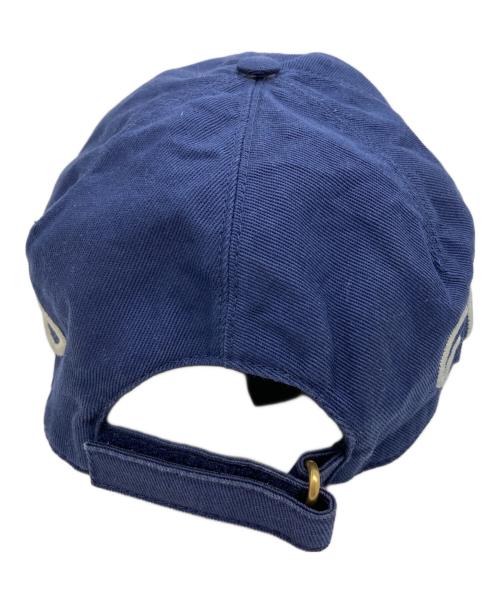 GUCCI（グッチ）GUCCI (グッチ) LOVEDベースボールキャップ ネイビーの古着・服飾アイテム