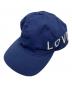 GUCCI（グッチ）の古着「LOVEDベースボールキャップ」｜ネイビー