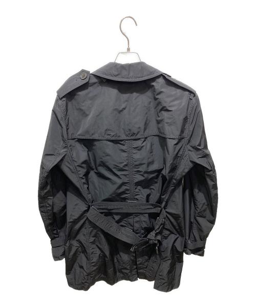 BURBERRY BRIT（バーバリーブリット）BURBERRY BRIT (バーバリーブリット) ベルテッドトレンチコート ブラック サイズ:Ｌの古着・服飾アイテム