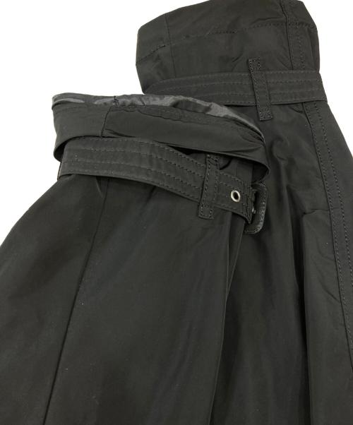 BURBERRY BRIT（バーバリーブリット）BURBERRY BRIT (バーバリーブリット) ベルテッドトレンチコート ブラック サイズ:Ｌの古着・服飾アイテム