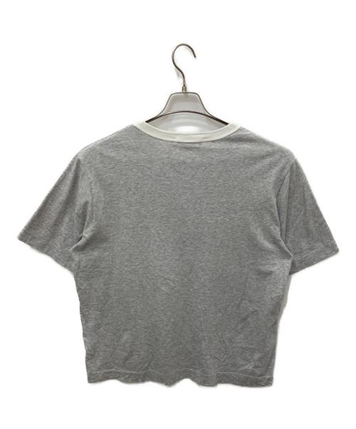 MARNI（マルニ）MARNI (マルニ) ロゴ刺繍Tシャツ グレー サイズ:44の古着・服飾アイテム
