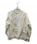 sacai (サカイ) Hank WillisThomas ニット切替ライダースジャケット ベージュ サイズ:3：25000円