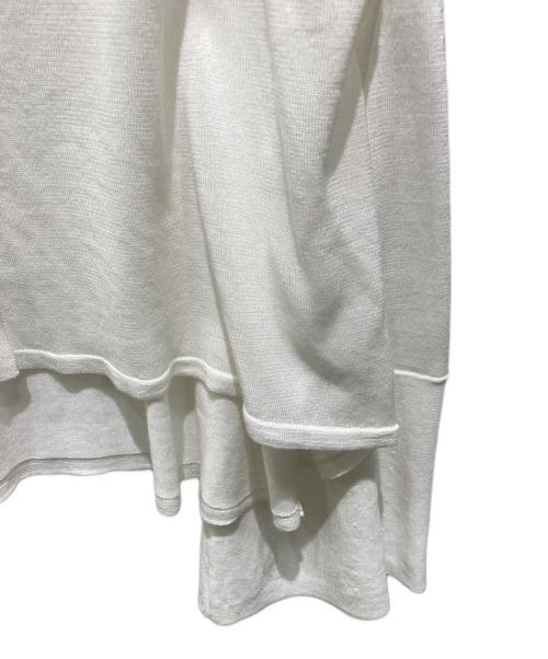 HER LIP TO（ハーリップトゥ）HER LIP TO (ハーリップトゥ) UV Knit Dress Cardigan ホワイト サイズ:Ｍの古着・服飾アイテム