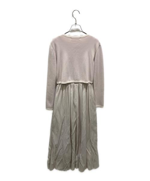 HER LIP TO（ハーリップトゥ）HER LIP TO (ハーリップトゥ) Bicolor Knit Dress Set ピンク サイズ:Ｍの古着・服飾アイテム